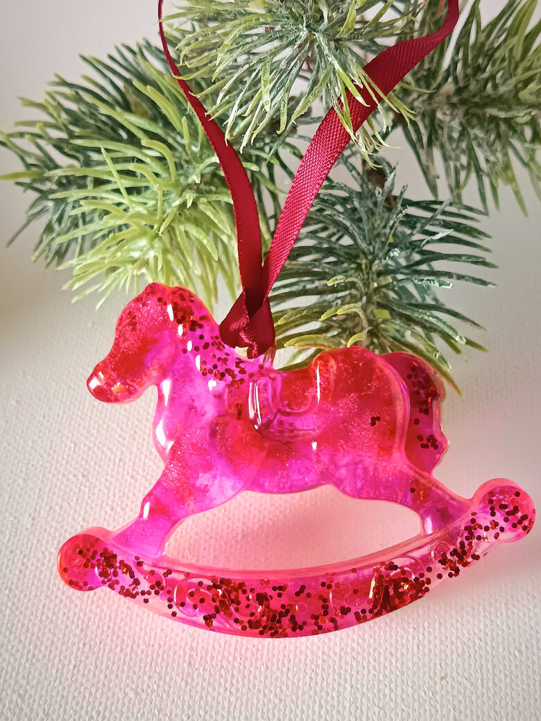 Kalėdinis eglutės žaisliukas „Arkliukas“